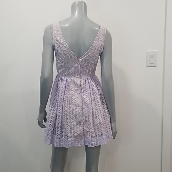 American Apparel baby doll dress purple size small - Picture 3 of 8